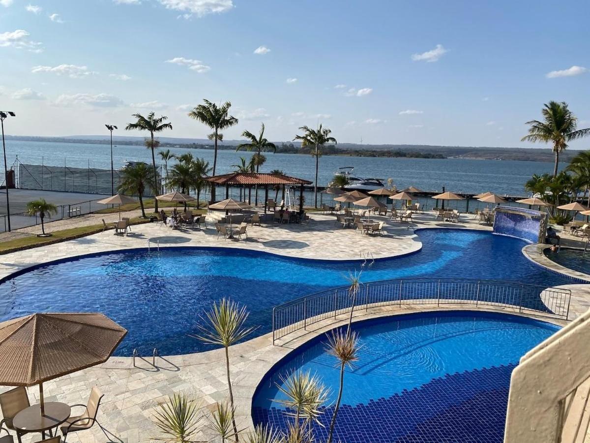 Luxuoso Flat Lake Side Com Vista Para O Lago 巴西利亚 外观 照片