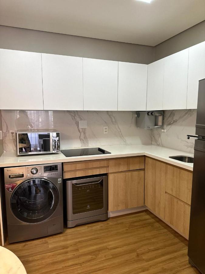 Luxuoso Flat Lake Side Com Vista Para O Lago 巴西利亚 外观 照片