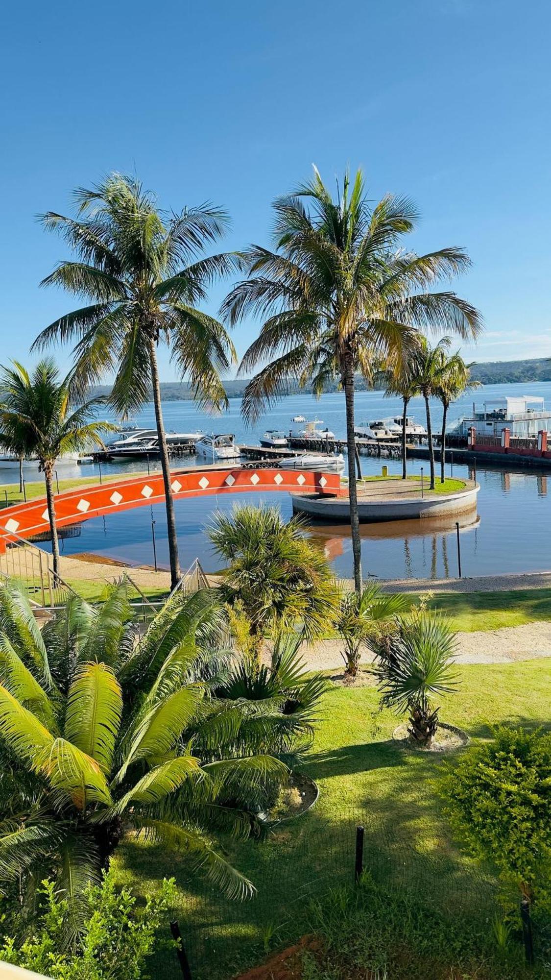 Luxuoso Flat Lake Side Com Vista Para O Lago 巴西利亚 外观 照片