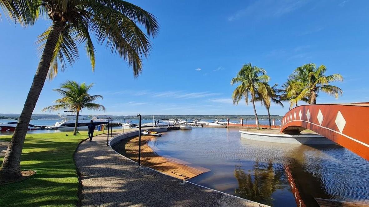 Luxuoso Flat Lake Side Com Vista Para O Lago 巴西利亚 外观 照片
